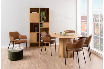 Saku Matbord 120 cm Rund - Natural - Möbler - Matplats - Matbord & köksbord