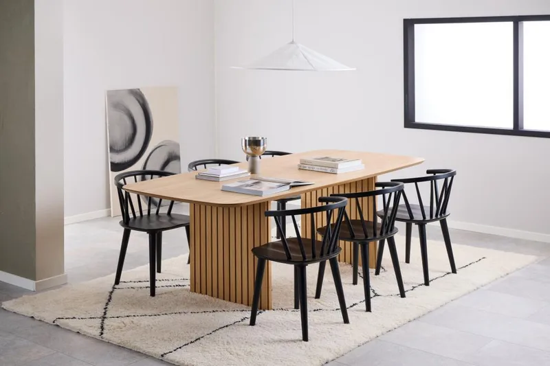 Saku Matbord 220 cm - Natur - Möbler - Matplats - Matbord & köksbord