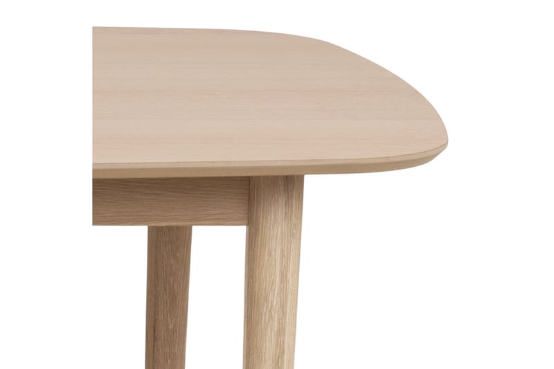 Salama Stort Rektangulärt Matbord 210 cm med Trä- och Ekutseende - Vit - Möbler - Matplats - Matbord & köksbord