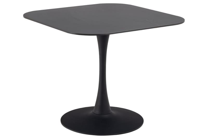 Salm Matbord 90 cm Kvadratisk - Svart - Möbler - Matplats - Matbord & köksbord