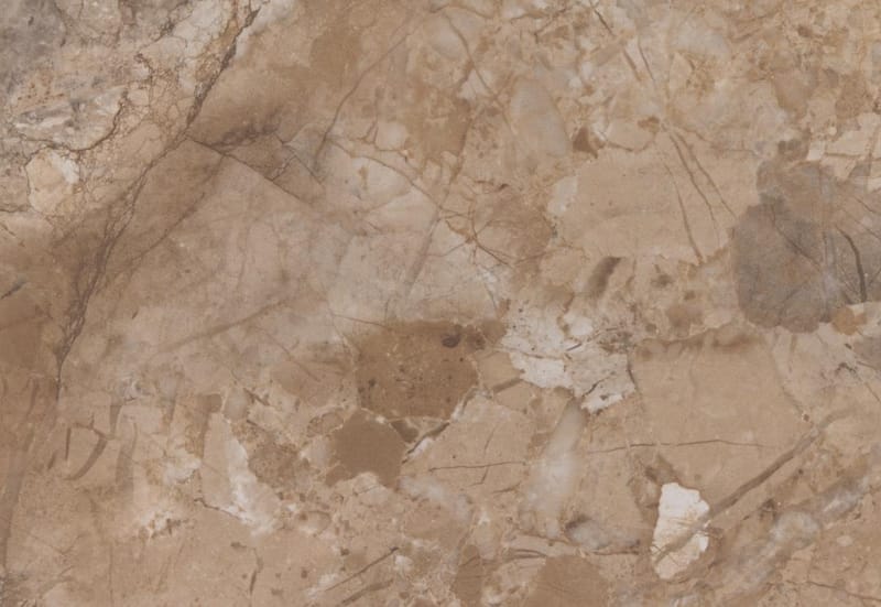 Salm Matbord 90 cm Rund - Brun Keramik med Subtila Ådringar; Grå Bas - Möbler - Matplats - Matbord & köksbord