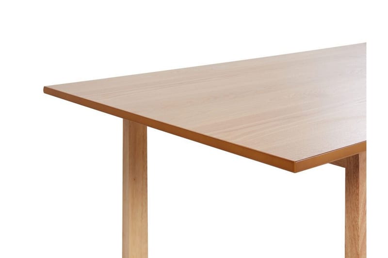 Salmo Rektangulärt Matbord 180 cm med Trä- och Askutseende - Brun - Möbler - Matplats - Matbord & köksbord