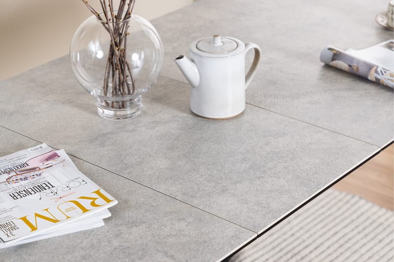 Salupa Matbord 210x90 cm - Grå - Möbler - Matplats - Matbord & köksbord