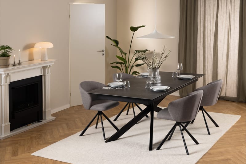 Salupa Matbord 240x100 cm Svart - Möbler - Matplats - Matbord & köksbord