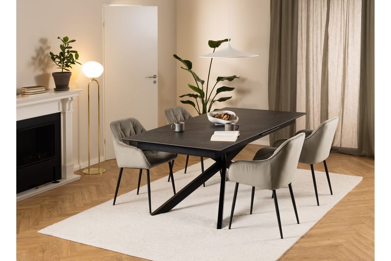 Salupa Matbord 240x100 cm Svart - Möbler - Matplats - Matbord & köksbord