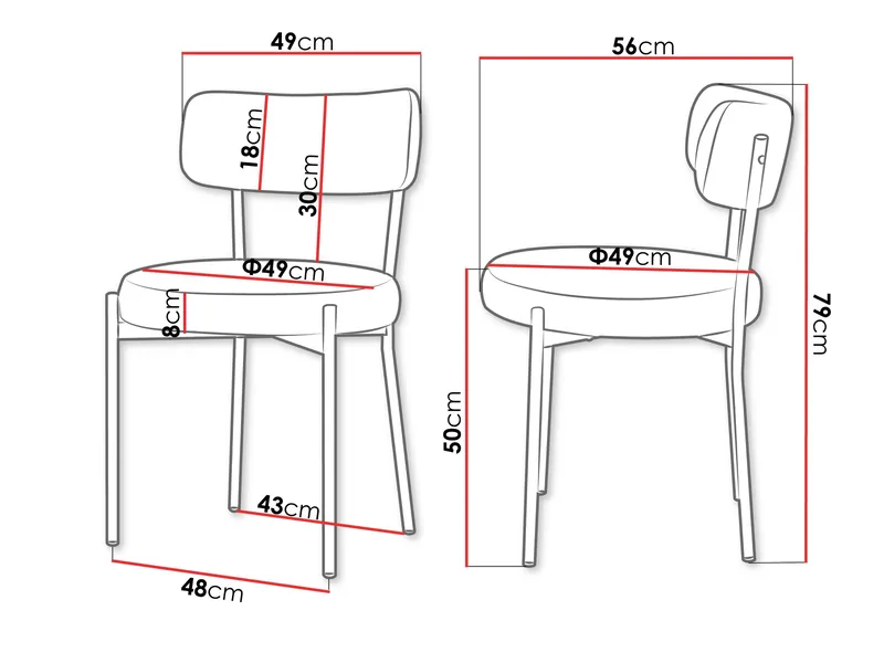 Salvenn Matstol 2-pack - Beige - Möbler - Matplats - Matstol & köksstol
