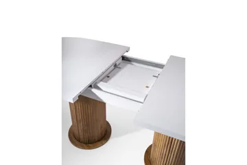 Samtens Matbord 180 cm Oval - Vit - Möbler - Matplats - Matbord & köksbord