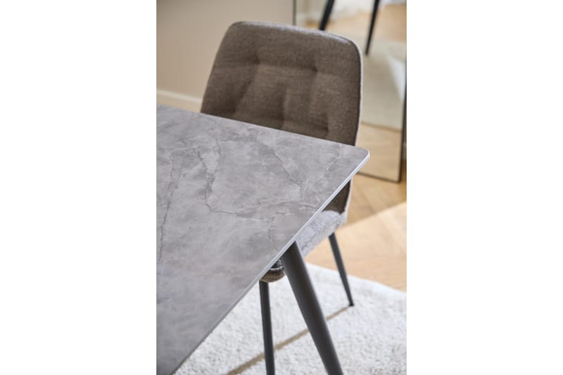 Sanjoan Matbord 80 cm Rektangulär - Grå - Möbler - Matplats - Matbord & köksbord