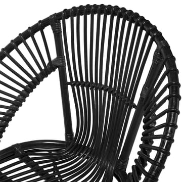 Sarita Matstol i Rotting med Metallben - Svart - Möbler - Matplats - Matstol & köksstol
