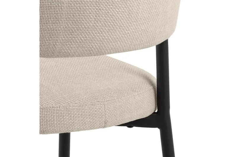 Sawako Matstol - Beige / Svart - Möbler - Matplats - Matstol & köksstol