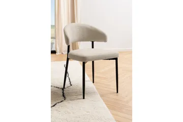 Sawako Matstol - Beige/Svart - Möbler - Matplats - Matstol & köksstol