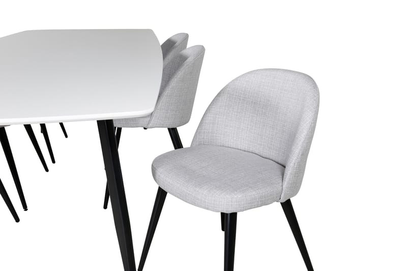 Sedavi Matgrupp 240 cm Rektangulär med 6 Sedavi Stolar - Svart - Möbler - Matplats - Matgrupp & matbord med stolar