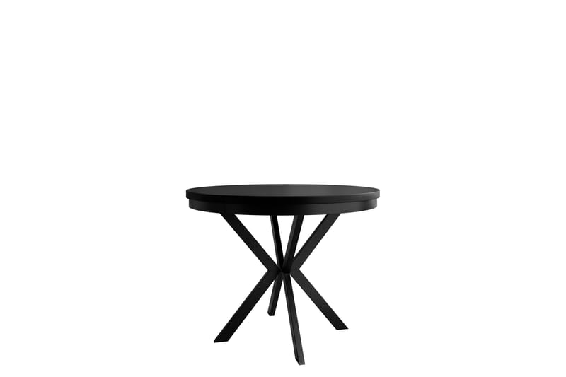 Sereth Matbord 90 cm Rund - Svart - Möbler - Matplats - Matbord & köksbord