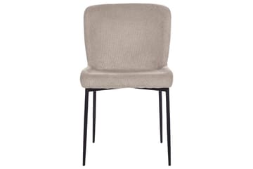 Set med 2 matstolar Ada - Beige, grå, svart - Möbler - Matplats - Matstol & köksstol