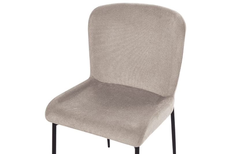 Set med 2 matstolar Ada - Beige, grå, svart - Möbler - Matplats - Matstol & köksstol