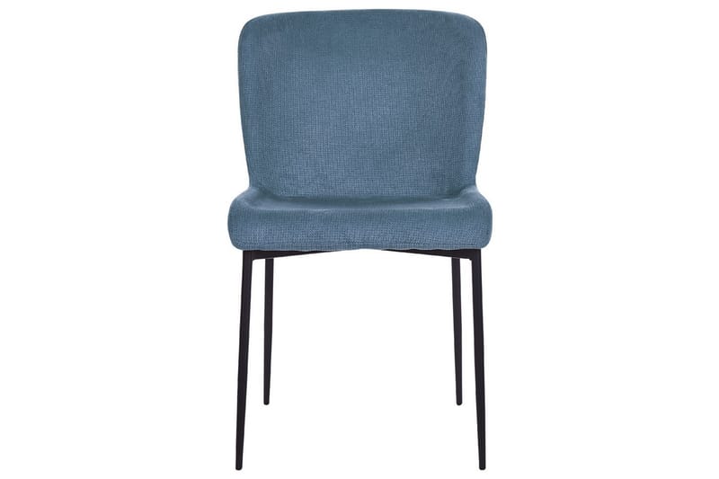 Set med 2 matstolar Ada - Blå, Svart - Möbler - Matplats - Matstol & köksstol