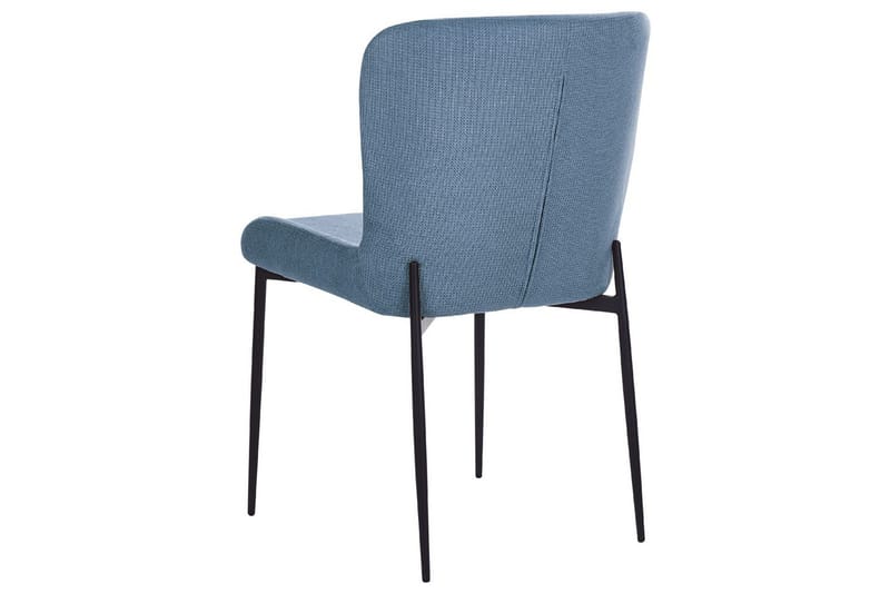 Set med 2 matstolar Ada - Blå, Svart - Möbler - Matplats - Matstol & köksstol