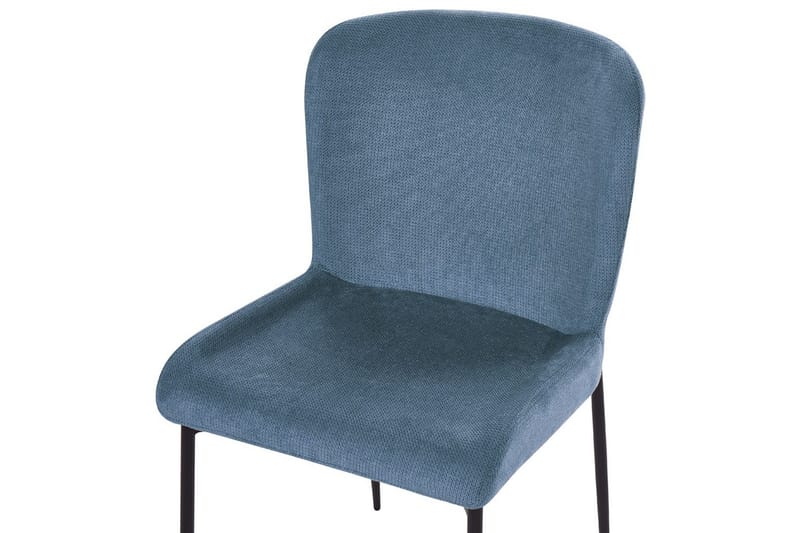 Set med 2 matstolar Ada - Blå, Svart - Möbler - Matplats - Matstol & köksstol