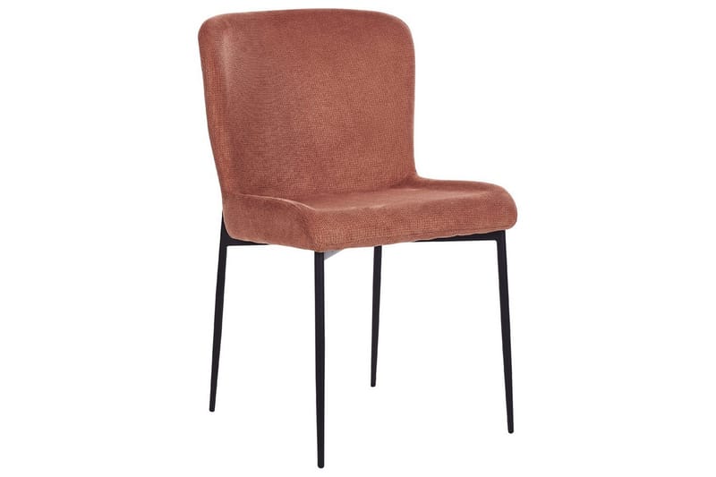 Set med 2 matstolar Ada - Brun, Svart - Möbler - Matplats - Matstol & köksstol