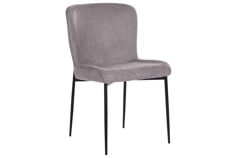 Set med 2 matstolar Ada - Mörkgrå, svart - Möbler - Matplats - Matstol & köksstol