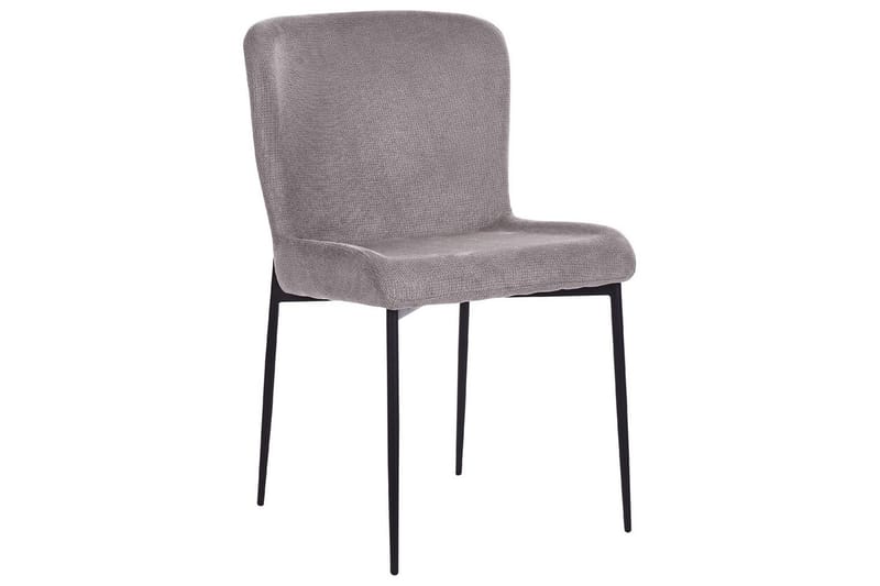 Set med 2 matstolar Ada - Mörkgrå, svart - Möbler - Matplats - Matstol & köksstol