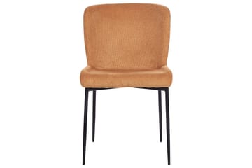 Set med 2 matstolar Ada - Orange, svart - Möbler - Matplats - Matstol & köksstol