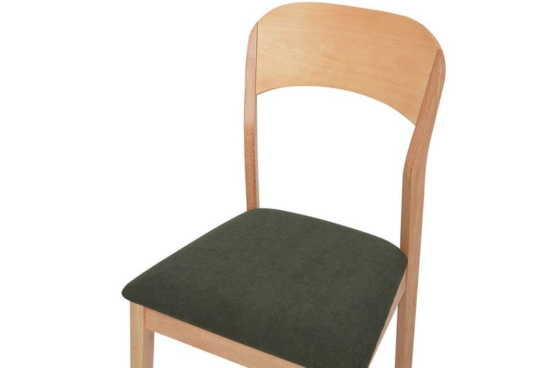 Set med 2 matstolar Alvin - Ljus trä, grön - Möbler - Matplats - Matstol & köksstol