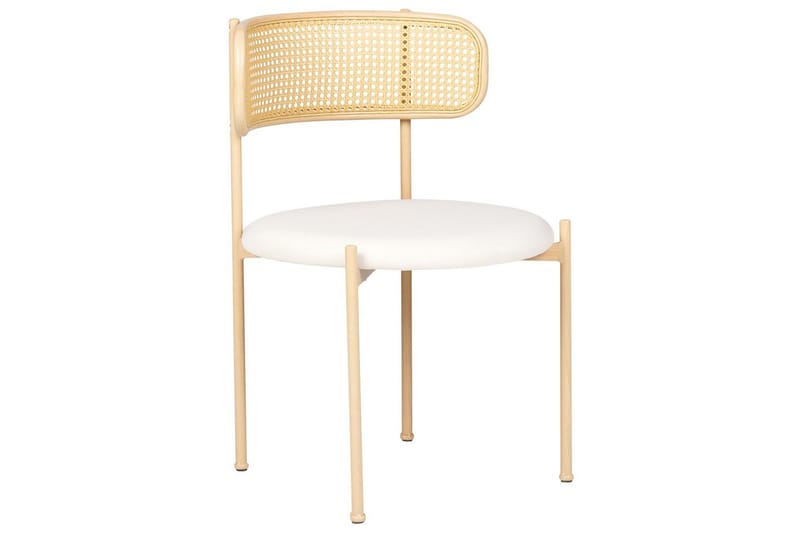 Set med 2 matstolar Andover - Ljus trä, beige - Möbler - Matplats - Matstol & köksstol