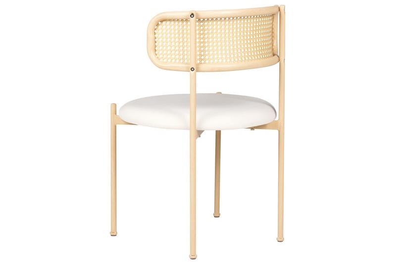 Set med 2 matstolar Andover - Ljus trä, beige - Möbler - Matplats - Matstol & köksstol