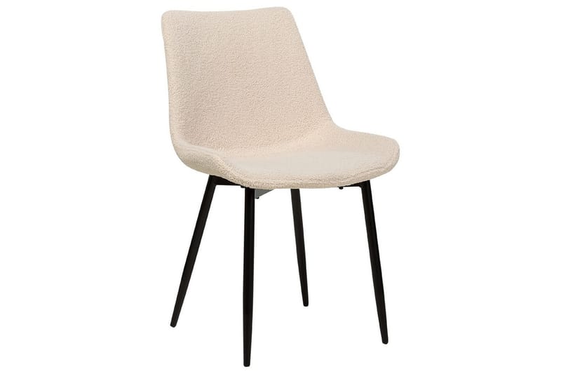 Set med 2 matstolar Avilla - Beige, svart - Möbler - Matplats - Matstol & köksstol