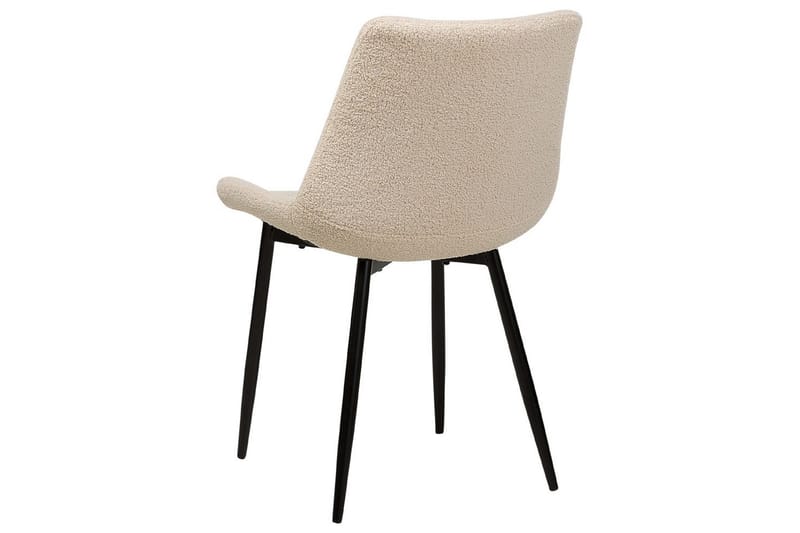 Set med 2 matstolar Avilla - Beige, svart - Möbler - Matplats - Matstol & köksstol