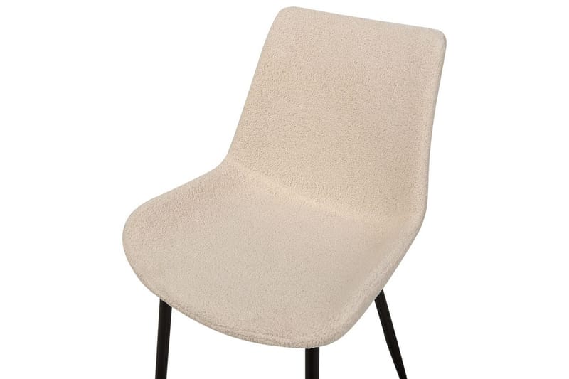 Set med 2 matstolar Avilla - Beige, svart - Möbler - Matplats - Matstol & köksstol