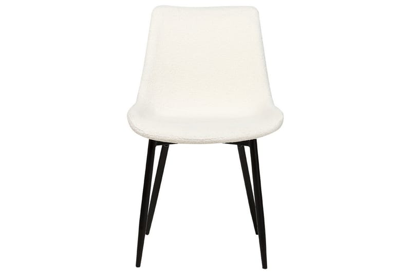 Set med 2 matstolar Avilla - Vit, Svart - Möbler - Matplats - Matstol & köksstol