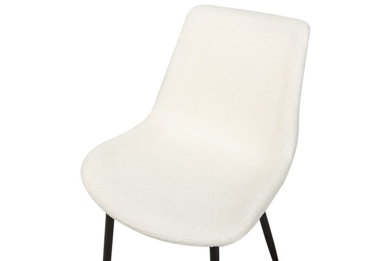 Set med 2 matstolar Avilla - Vit, Svart - Möbler - Matplats - Matstol & köksstol