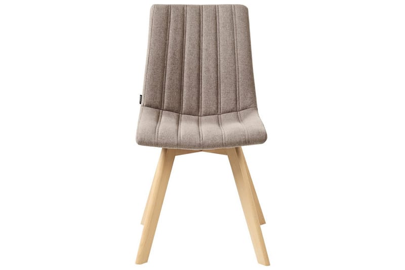 Set med 2 matstolar Calgary - Brunt, ljust trä - Möbler - Matplats - Matstol & köksstol