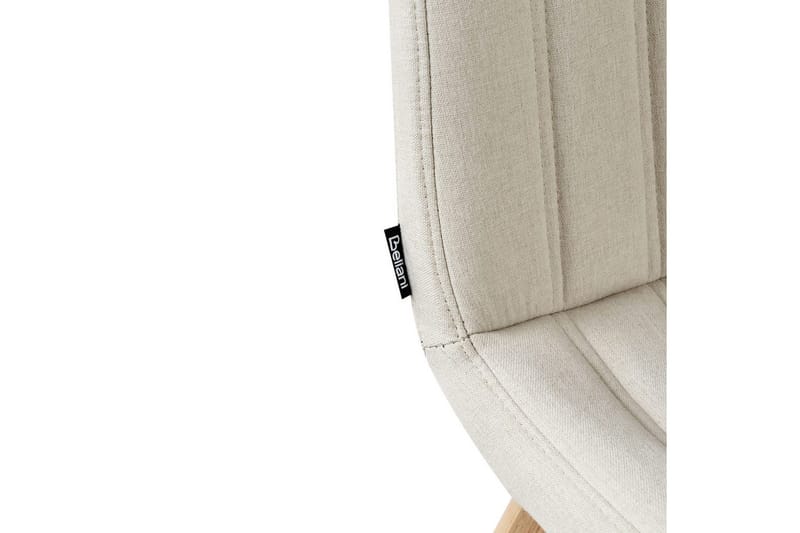 Set med 2 matstolar Calgary - Vit, ljust trä - Möbler - Matplats - Matstol & köksstol