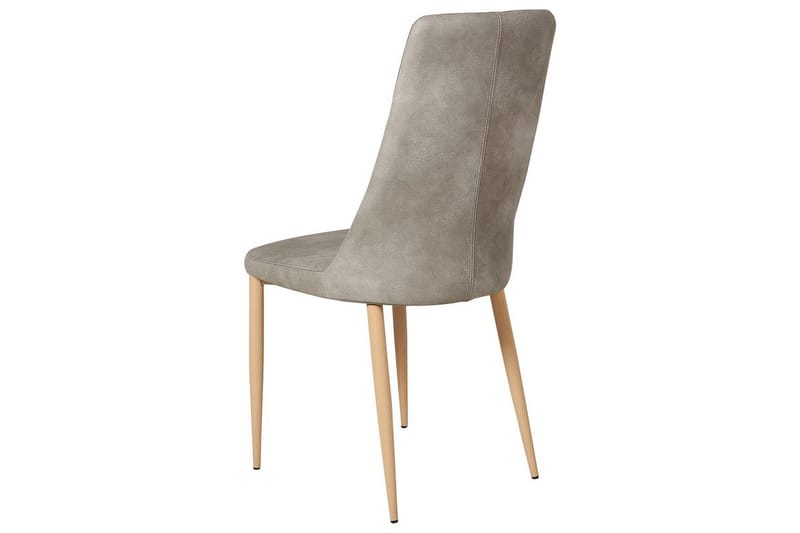 Set med 2 matstolar Clayton - Grå, ljust trä - Möbler - Matplats - Matstol & köksstol