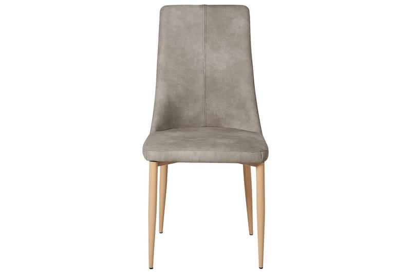 Set med 2 matstolar Clayton - Grå, ljust trä - Möbler - Matplats - Matstol & köksstol