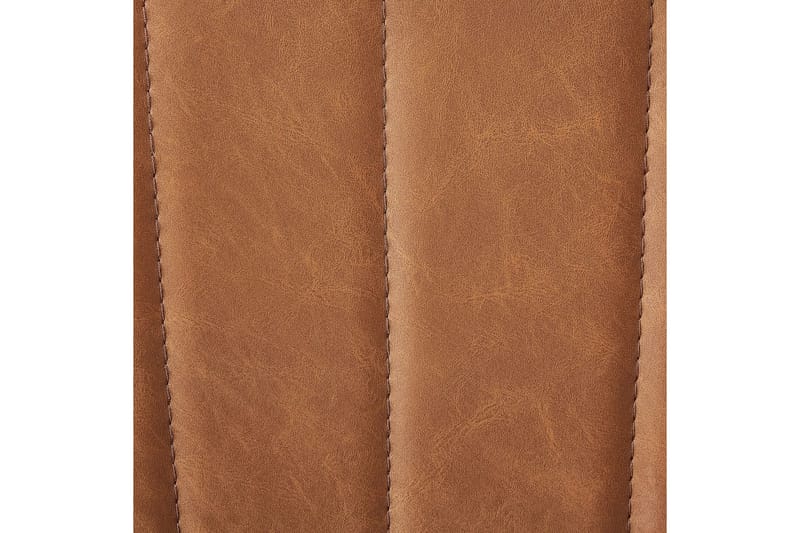 Set med 2 matstolar Dubrovnik - Brun, Svart/Konstläder - Möbler - Matplats - Matstol & köksstol