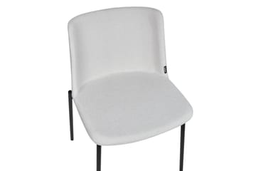 Set med 2 matstolar Esbon - Grå, svart - Möbler - Matplats - Matstol & köksstol