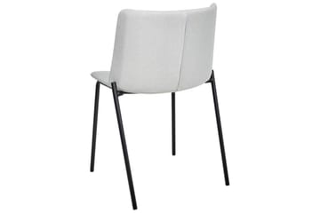 Set med 2 matstolar Esbon - Grå, svart - Möbler - Matplats - Matstol & köksstol