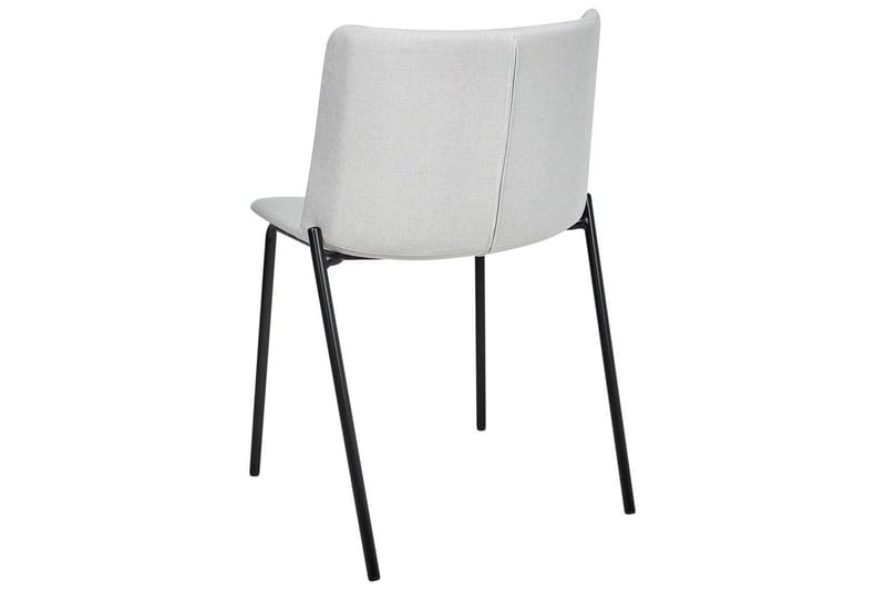 Set med 2 matstolar Esbon - Grå, svart - Möbler - Matplats - Matstol & köksstol