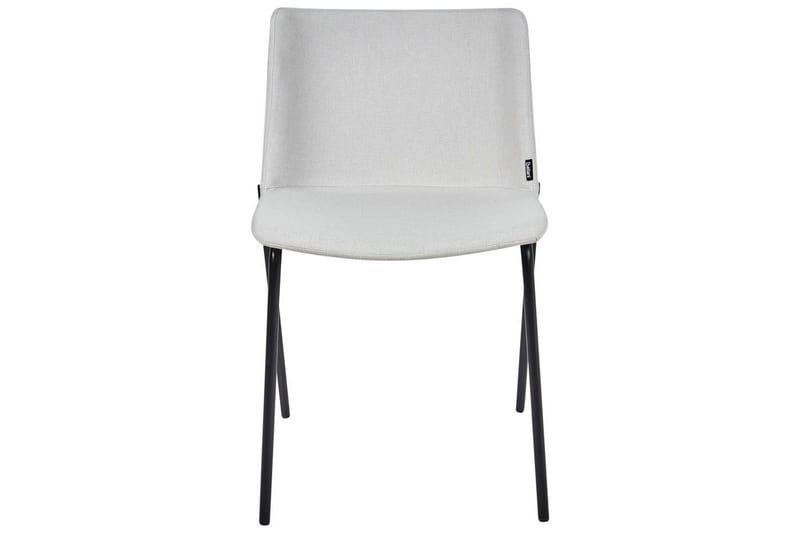 Set med 2 matstolar Esbon - Grå, svart - Möbler - Matplats - Matstol & köksstol