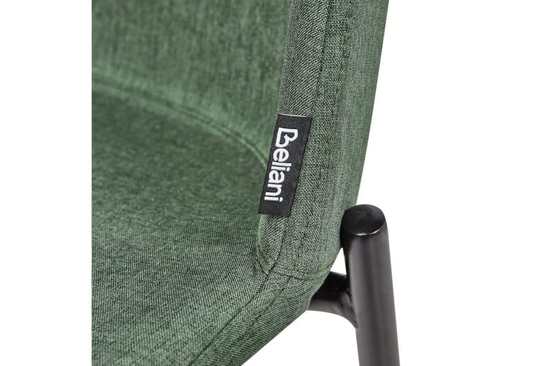 Set med 2 matstolar Esbon - Grön, Svart - Möbler - Matplats - Matstol & köksstol