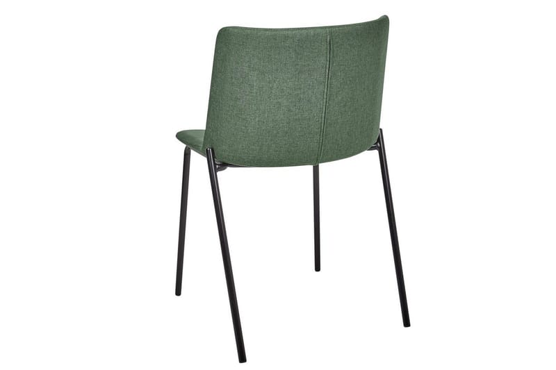 Set med 2 matstolar Esbon - Grön, Svart - Möbler - Matplats - Matstol & köksstol
