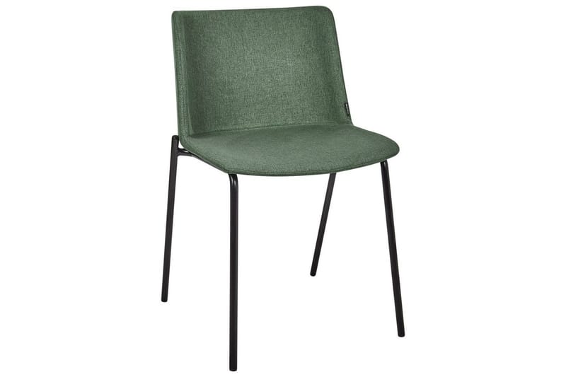 Set med 2 matstolar Esbon - Grön, Svart - Möbler - Matplats - Matstol & köksstol