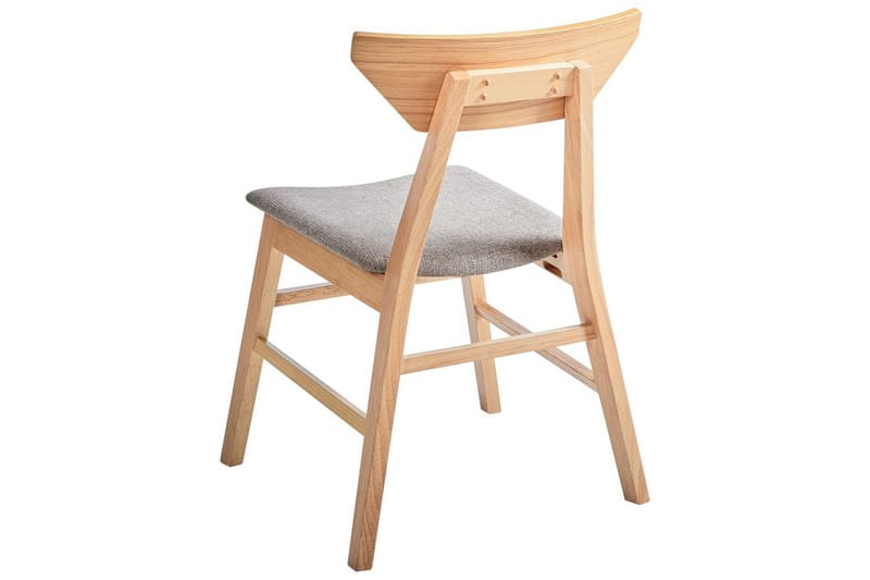 Set med 2 matstolar Hopkins - Brun, Taupe - Möbler - Matplats - Matstol & köksstol