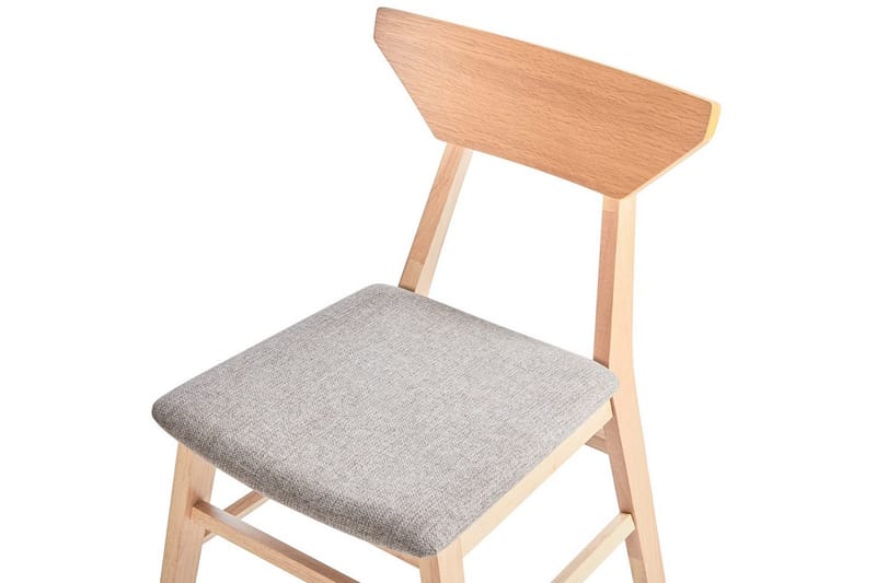 Set med 2 matstolar Hopkins - Brun, Taupe - Möbler - Matplats - Matstol & köksstol