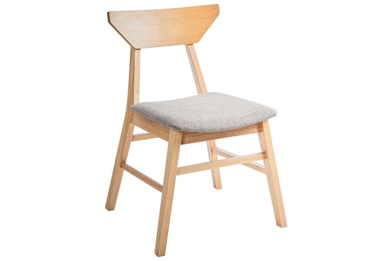 Set med 2 matstolar Hopkins - Brun, Taupe - Möbler - Matplats - Matstol & köksstol