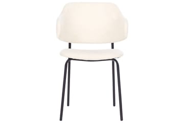 Set med 2 matstolar Kenai - Beige, svart - Möbler - Matplats - Matstol & köksstol